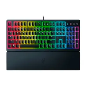 Teclado Gamer Razer Ornata V3 TKL Chroma RGB Low Profile Layout US Preto RZ0304880200