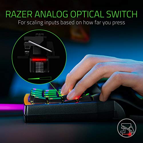 Teclado Gamer Razer Tartarus Pro Chroma Switch Razer Analog Optical RZ07-03110100-R3U1 - Imagem 1