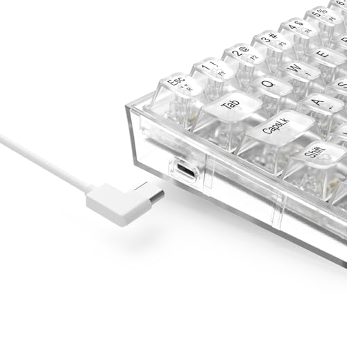 Teclado Gamer Redragon Fizz RGB Switch Crystal Linear Preto K617CT-RGB PT - Imagem 2