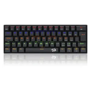 Teclado Mecânico Gamer Redragon Lakshmi Rainbow Switch Azul K606R