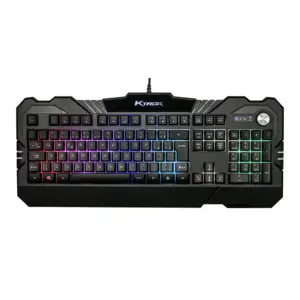 Teclado Semi Mecânico Gamer Ktrok Thoth LED Multimídia Anti-Ghosting