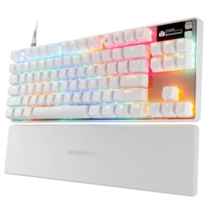 Teclado Gamer SteelSeries Apex Pro TKL Gen 3 White