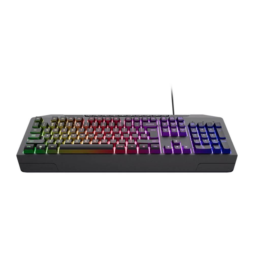 Teclado Gamer Trust GXT 836 Evocx USB 2.0 US Preto 24722 - Imagem 4