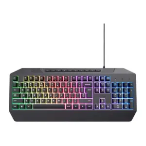 Teclado Gamer Trust GXT 836 Evocx USB 2.0 US Preto 24722
