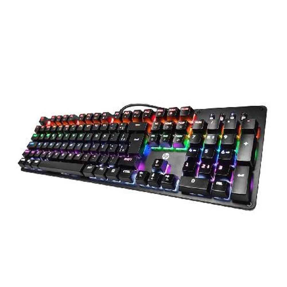 Teclado Mecânico Gamer GK100 LED USB Preto - Imagem 2