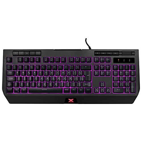 Teclado Gamer VX Gaming Protector LED 7 Cores Multimídia ABNT2 Suporte Smartphone GT800 - Imagem 2