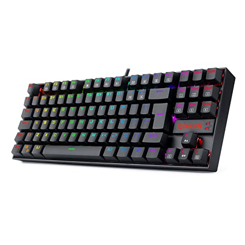 Teclado Magnético Gamer Redragon Kumara Pro RGB Switch Brown USB ABNT2 Preto K552RGB-PRO (PT-BROWN) V2 - Imagem 1