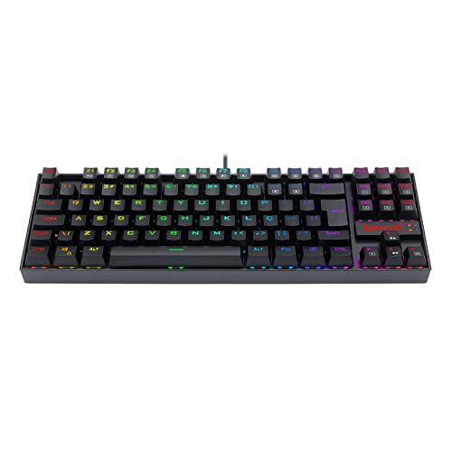 Teclado Magnético Gamer Redragon Kumara Pro RGB Switch Brown USB ABNT2 Preto K552RGB-PRO (PT-BROWN) V2 - Imagem 3