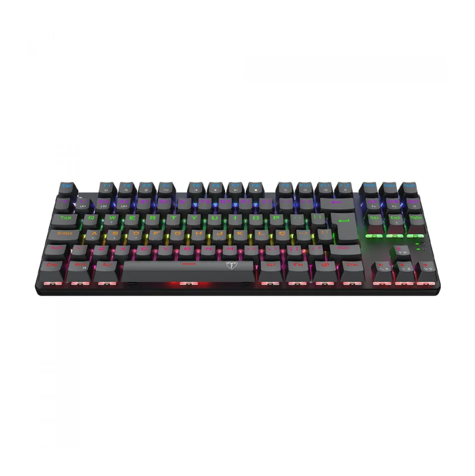 Teclado Mecânico Gamer T-Dagger Bora Rainbow Switch Brown USB T-TGK313-BR - Imagem 2