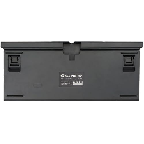 Teclado Mecânico Gamer Akko MG75 Switch Silver V3 Pro ABNT2 Preto - Imagem 1