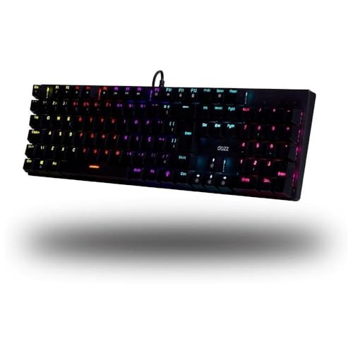 Teclado Mecânico Gamer Dazz Orion Essential RGB Switch YH Blue ABNT2 Preto 62000130