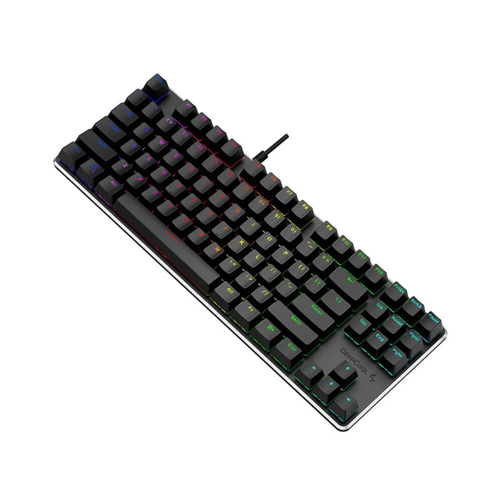 Teclado Mecânico Gamer DeepCool KB500 TKL RGB Switch Red US USB Preto R-KB500-BKAN4A-G - Imagem 3