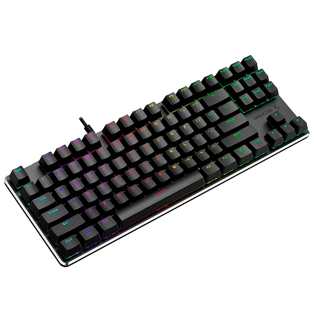Teclado Mecânico Gamer DeepCool KB500 TKL RGB Switch Red US USB Preto R-KB500-BKAN4A-G - Imagem 4