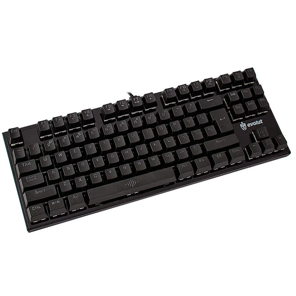 Teclado Mecânico Gamer Evolut Assault Switch Content Blue ANSI EG-204RB - Imagem 4