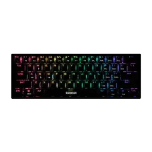 Teclado Mecânico Gamer Gamdias Hermes E3 RGB Switch Red ANSI Preto E3 RGB BK RED