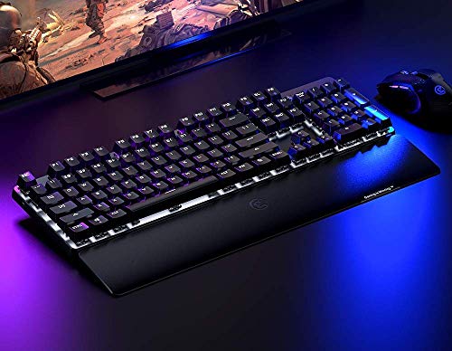 Teclado Mecânico Gamer GameSir Sem Fio Wireless Bluetooth USB Switch TTC Blue Preto GK300 - Imagem 1