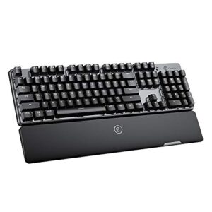 Teclado Mecânico Gamer GameSir Sem Fio Wireless Bluetooth USB Switch TTC Blue Preto GK300
