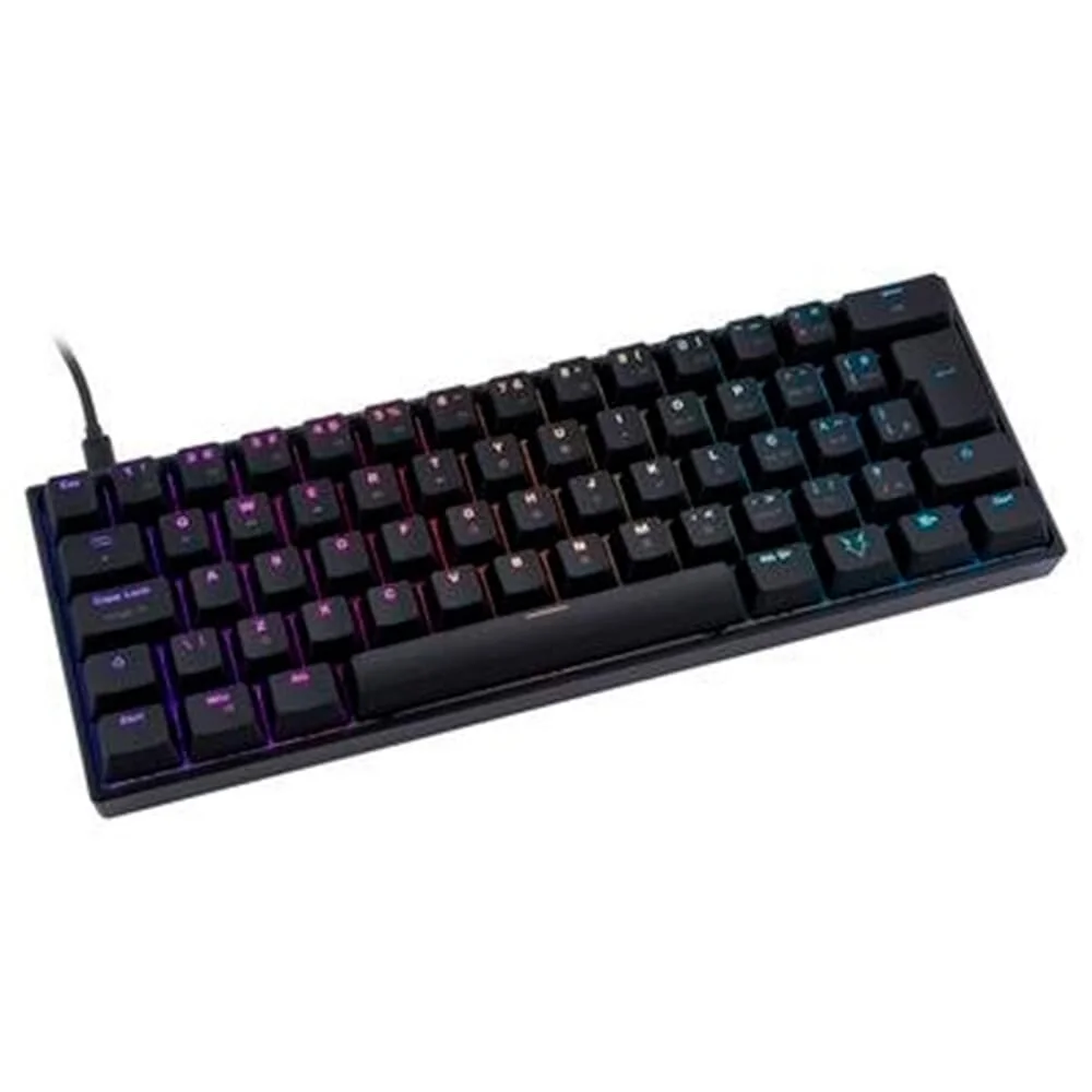 Teclado Mecânico Gamer Husky Blizzard 60% RGB Switch Gateron Red ABNT2 Preto HTG001PTVR - Imagem 2