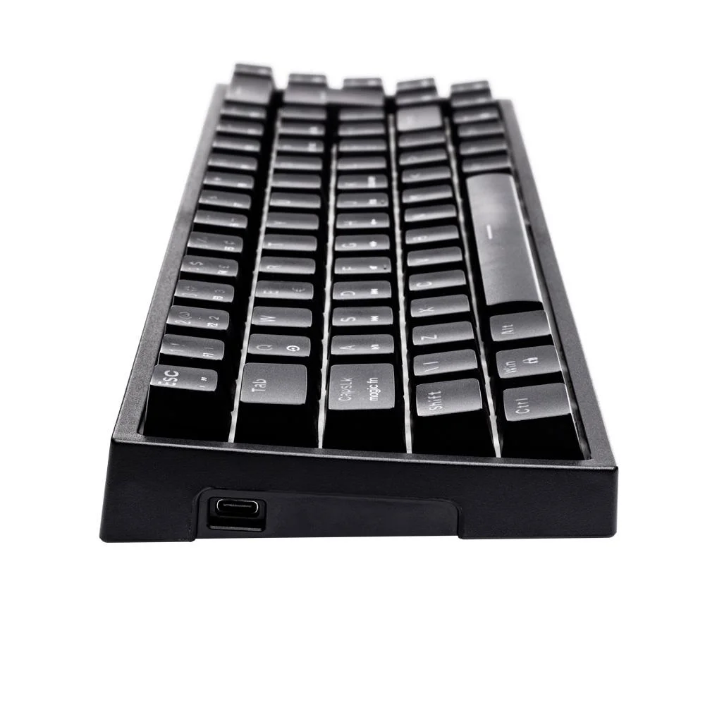 Teclado Mecânico Gamer Husky HailStorm RGB Switch Gateron Brown 65% ABNT2 Preto HTG002PTMA - Imagem 4