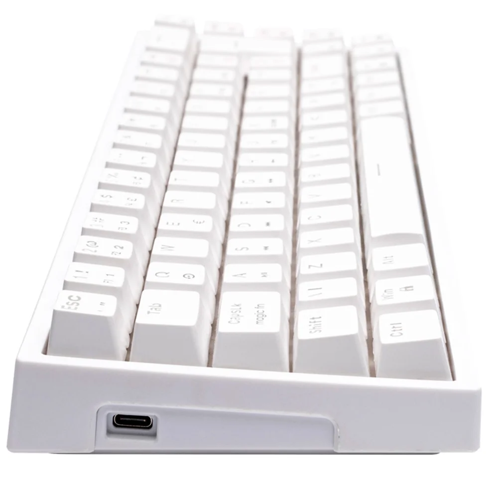 Teclado Mecânico Gamer Husky HailStorm RGB Switch Gateron Red 65% ABNT2 Branco HTG002BRVR - Imagem 4