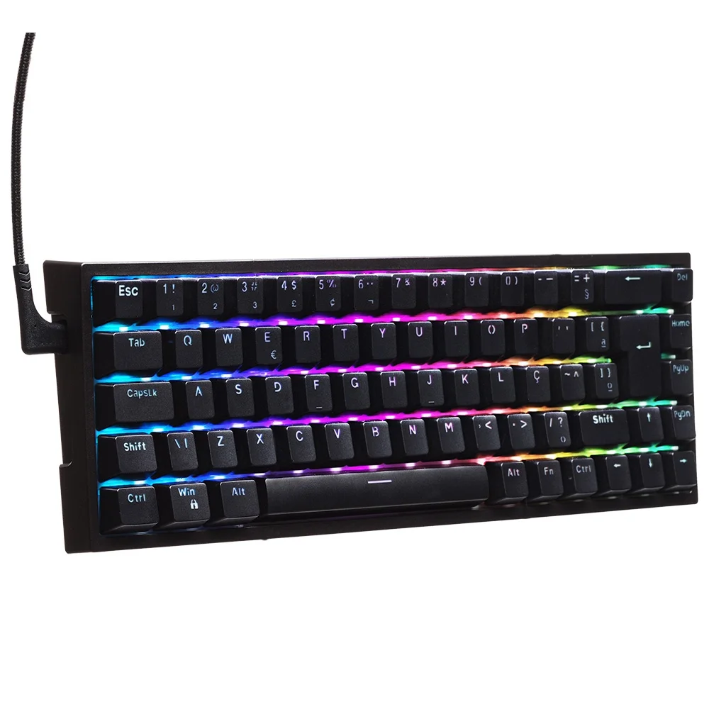 Teclado Mecânico Gamer Husky HailStorm RGB Switch Gateron Red 65% ABNT2 Preto HTG002PTVR - Imagem 4
