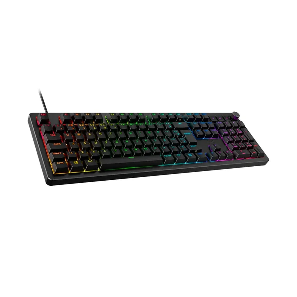 Teclado Mecânico Gamer HyperX Alloy Rise GKBD RGB Switches Linear Anti-Ghosting Preto 7G7A3AA - Imagem 4