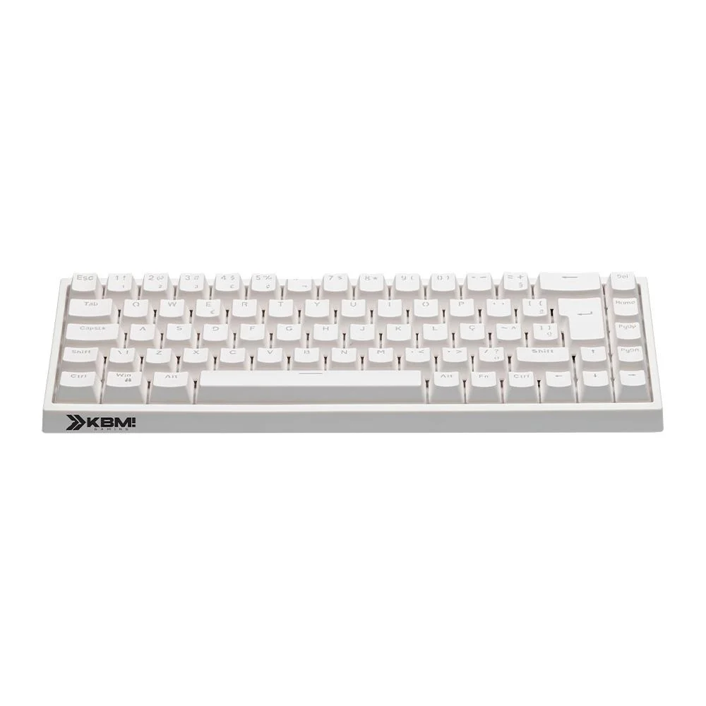Teclado Mecânico Gamer KBM! GAMING TG700 RGB Switch Gateron Red 65% ABNT2 Branco KGTG700BRVR - Imagem 2