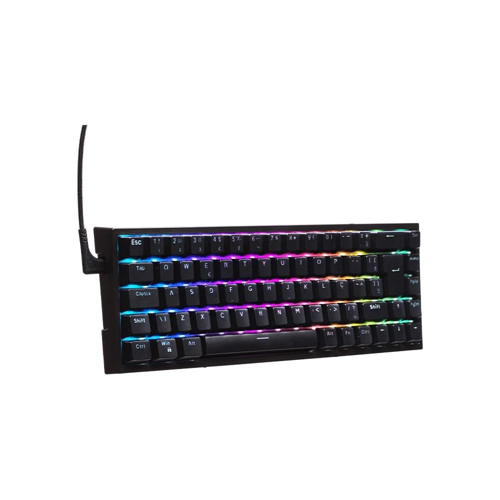 Teclado Mecânico Gamer KBM! GAMING TG700 RGB Switch Gateron Red 65% ABNT2 Preto KGTG700PTVR - Imagem 3