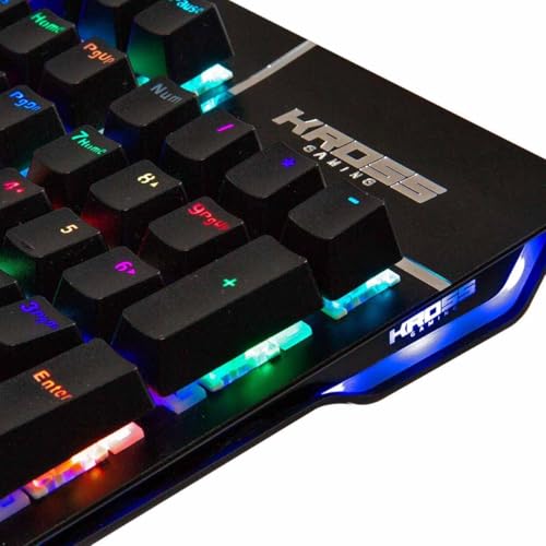 Teclado Mecânico Gamer Kross Elegance Sovereign RGB Preto KE-KG200 - Imagem 3