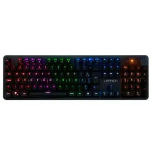 Teclado Mecânico Gamer Multi Dunky LED Rainbow Switch Red Anti-Ghosting ABNT2 Preto TC282