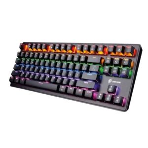 Teclado Mecânico Gamer OEX Spectrum RGB Switch Blue Anti-Ghosting ABNT Preto TC602