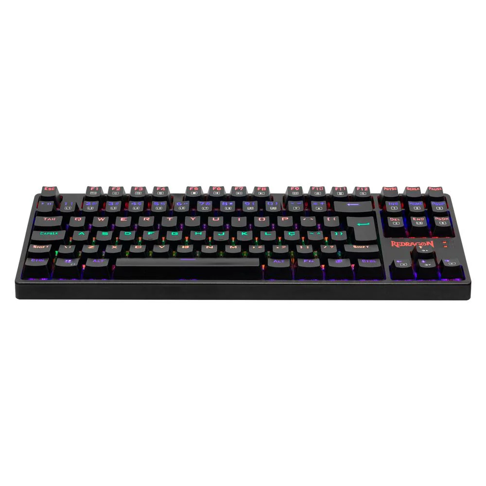 Teclado Mecânico Gamer Redragon Daksa Rainbow Switch Outemu Blue Double Shot ABNT2 K576R - Imagem 3