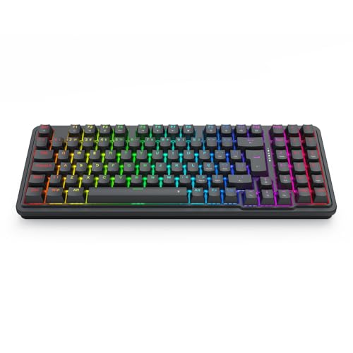 Teclado Mecânico Gamer Redragon Gloria RGB Switch Brown USB K664-RGB (PT-BROWN) - Imagem 1