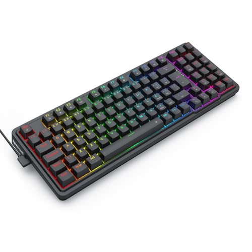 Teclado Mecânico Gamer Redragon Gloria RGB Switch Brown USB K664-RGB (PT-BROWN) - Imagem 2