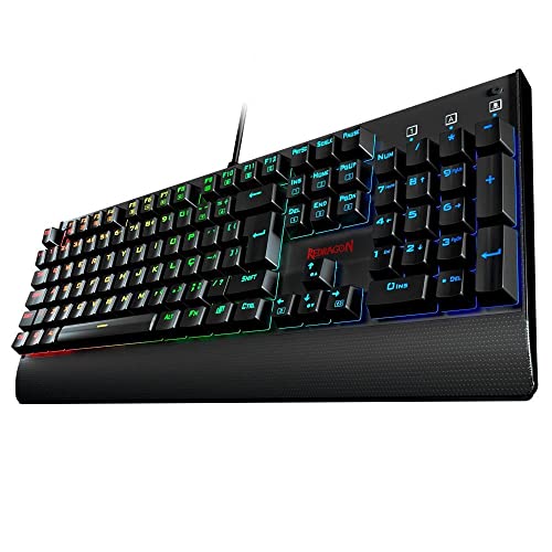 Teclado Mecânico Gamer Redragon Kala RGB Switch DIY Outemu Brown ABNT2 K557RGB (BROWN) - Imagem 1