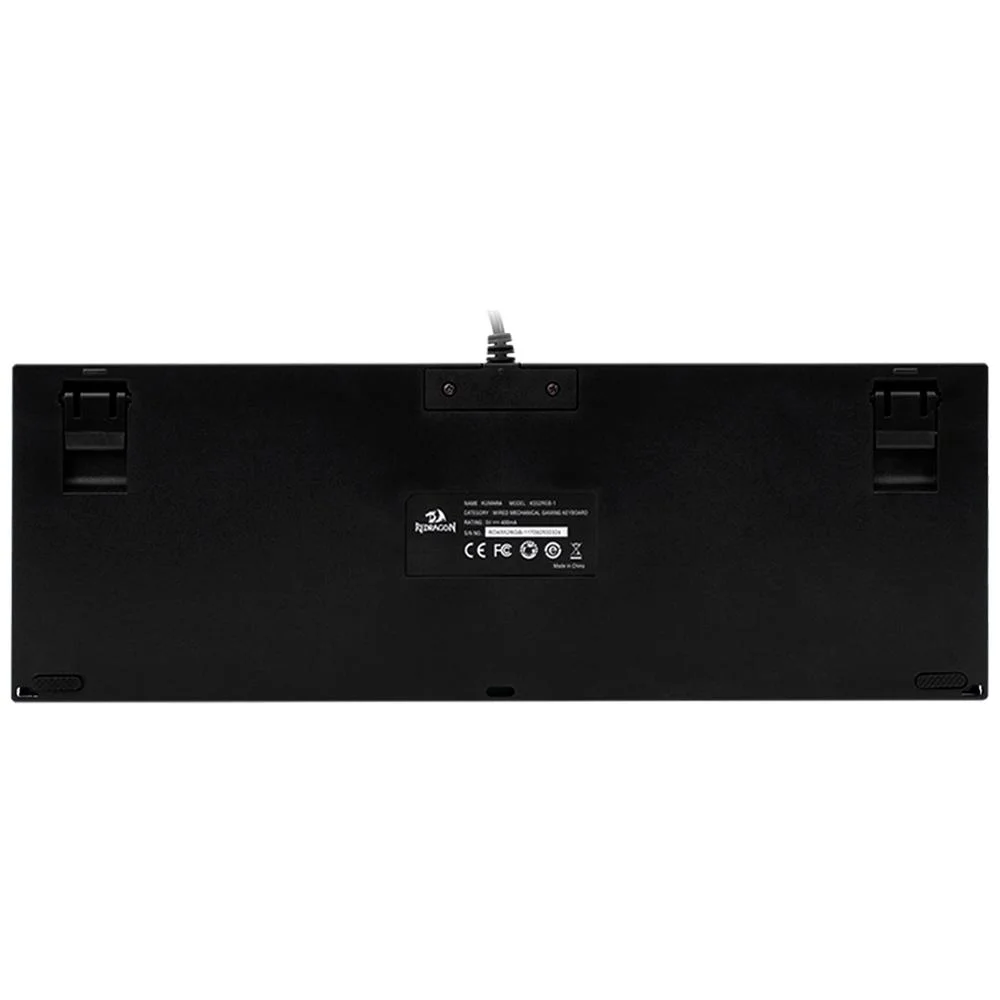 Teclado Mecânico Gamer Redragon Kumara Anti-Ghosting RGB Switch Outemu Blue ABNT2 Preto K552RGB-1 (PT-BLUE) - Imagem 4