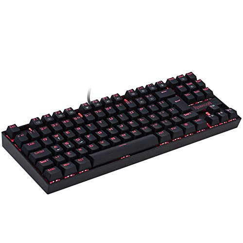 Teclado Mecânico Gamer Redragon Kumara RGB Preto K552RGB-1