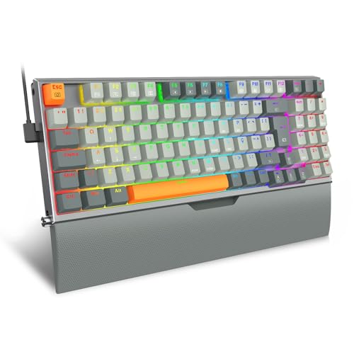 Teclado Mecânico Gamer Redragon Olaf RGB Switch Dust-Proof Brown ABNT2 K648GG-RGB - Imagem 2