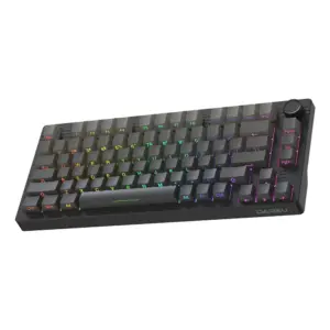 Teclado Mecânico Gamer Dareu EK F75 Wireless Tri-Mode RGB Hot Swap