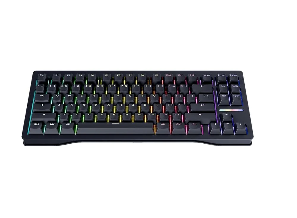 Teclado Mecânico Gamer Wooting 80HE RGB Layout 80% 8000Hz Preto - Imagem 3