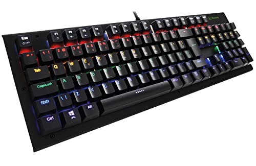 Teclado Mecânico Gamer Xzone GTM-01 LED Switch Blue Anti-Ghosting Full Board ABNT2 - Imagem 1