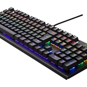 Teclado Mecânico Gamer Xzone GTM-01 LED Switch Blue Anti-Ghosting Full Board ABNT2