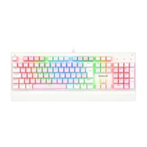 Teclado Mecânico Gamer Redragon Kala Switch Marrom Rosa e Branco PT