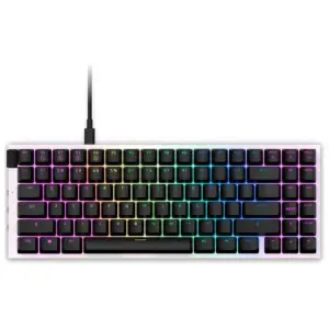 Teclado Mecânico NZXT Function Mini TKL RGB Switch Red Anti-Ghosting US Branco KB-175US-WR