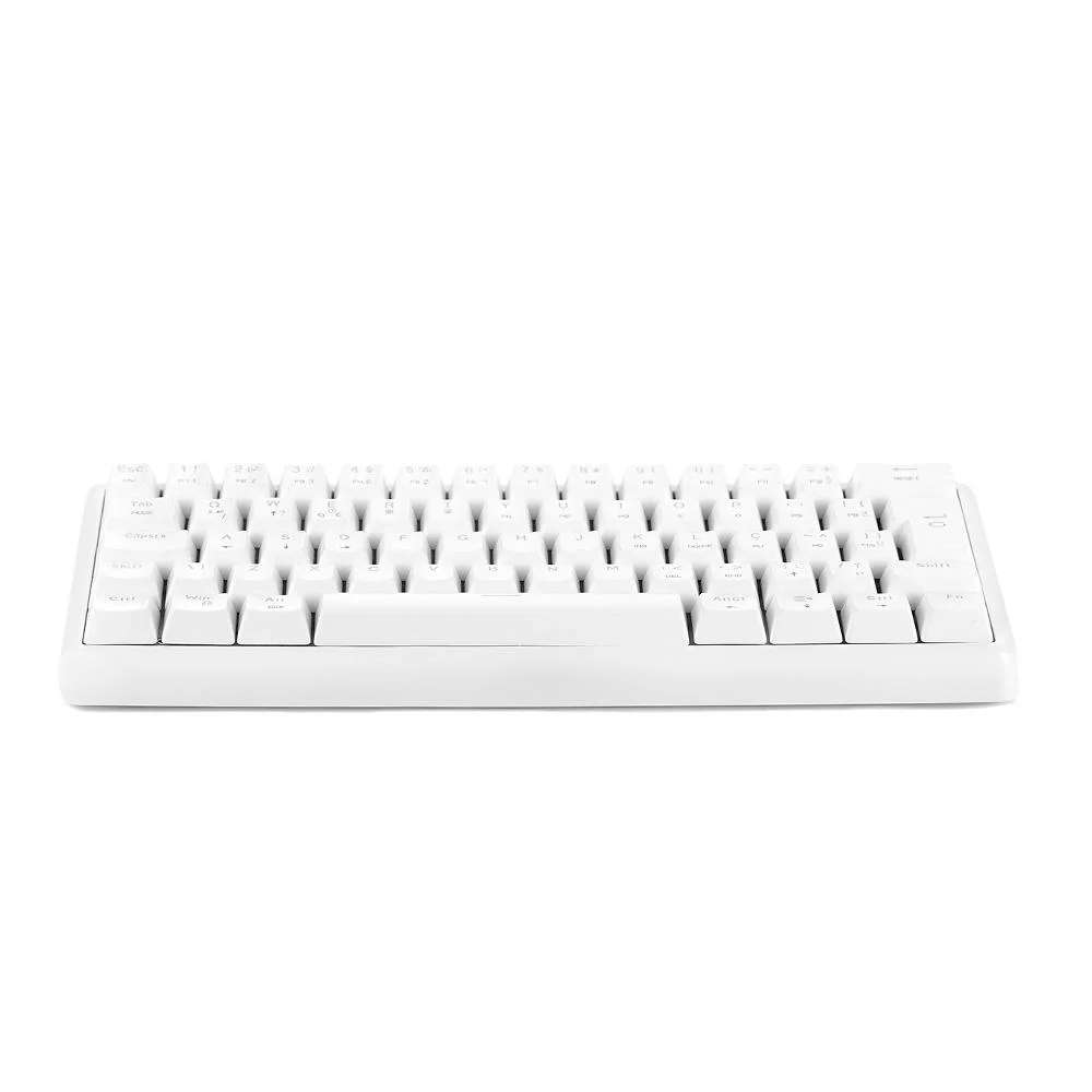 Teclado Sem Fio Gamer Motospeed RGB Wireless Bluetooth Switch Red US Branco SK66 - Imagem 2