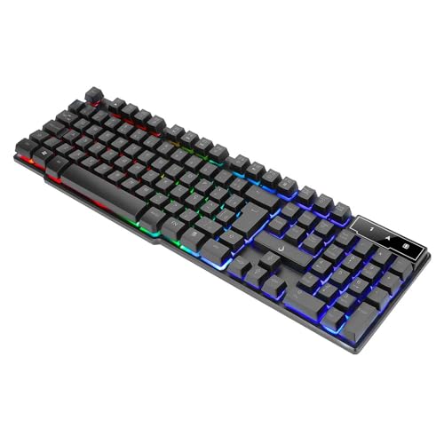 Teclado Semi Mecânico Gamer Rise Mode G1 Full Membrana USB Preto RM-TG-01-FB - Imagem 1