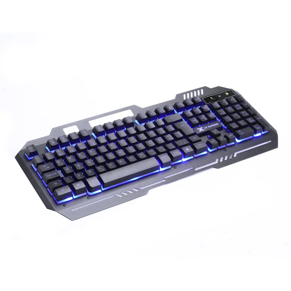Teclado Gamer Sensação Mecânica Vinik VXShield LED Azul Multimídia USB ABNT2 GT600 - Imagem 2