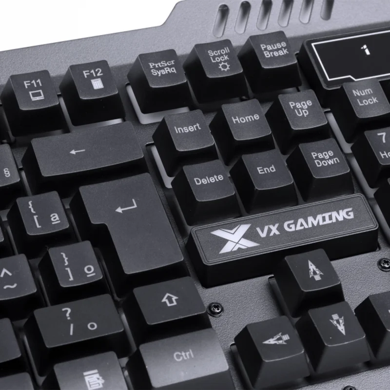 Teclado Gamer Sensação Mecânica Vinik VXShield LED Azul Multimídia USB ABNT2 GT600 - Imagem 3
