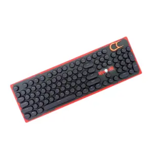 Kit de Keycaps Redragon A106 Retrô Double Shot 104 Peças ANSI Preto A106
