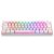 Teclado Gamer Redragon Dragonborn RGB Switch Brown Rosa e Branco PT